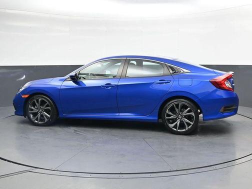 Aegean Blue Metallic 2020 Honda Civic Sport