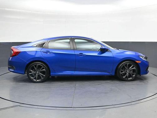 Aegean Blue Metallic 2020 Honda Civic Sport