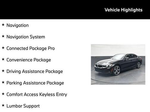 Black Sapphire Metallic 2024 BMW 330 i