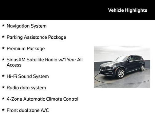 2020 BMW X5 sDrive40i