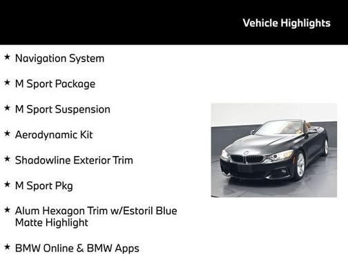 2016 BMW 428 i SULEV