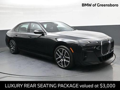 Black Sapphire Metallic 2025 BMW 760 760i xDrive
