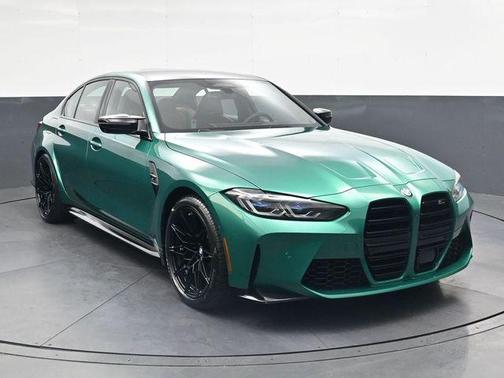 Isle of Man Green Metallic 2024 BMW M3 Competition xDrive