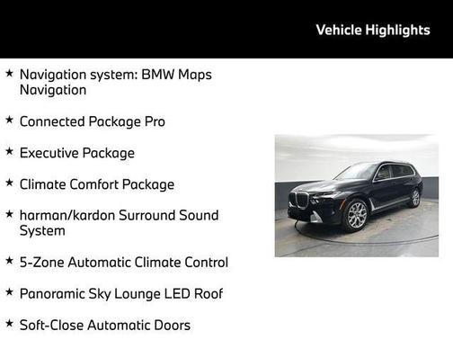 2024 BMW X7 xDrive40i