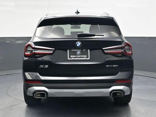 Black Sapphire Metallic 2024 BMW X3 xDrive30i