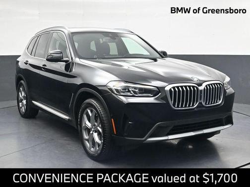 Black Sapphire Metallic 2024 BMW X3 xDrive30i