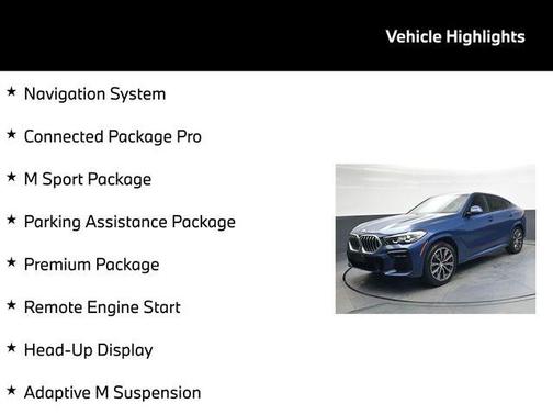 2022 BMW X6 xDrive40i