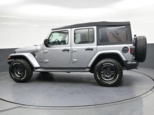 Billet Silver Metallic Clearcoat 2020 Jeep Wrangler Unlimited Sahara
