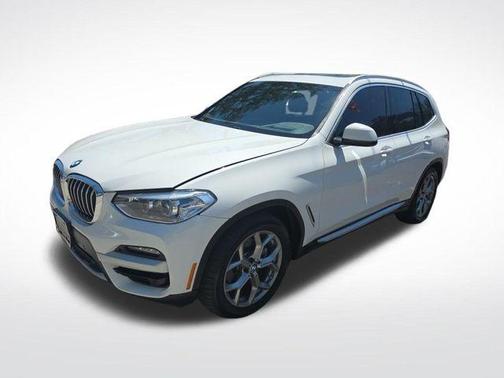 Alpine White 2021 BMW X3 sDrive30i