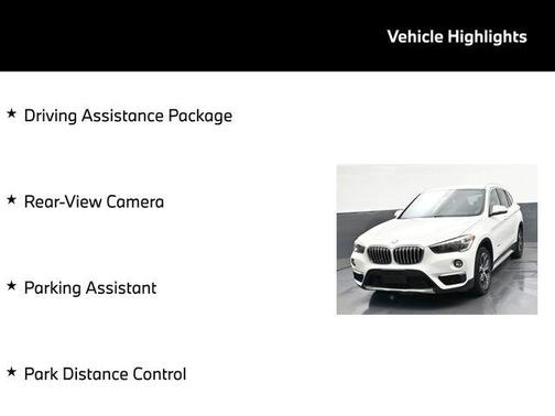 Alpine White 2017 BMW X1 sDrive28i