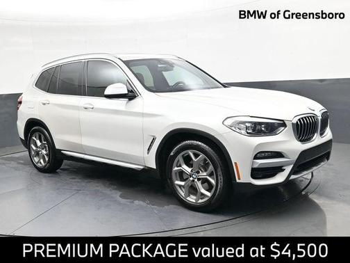 Mineral White Metallic 2021 BMW X3 sDrive30i
