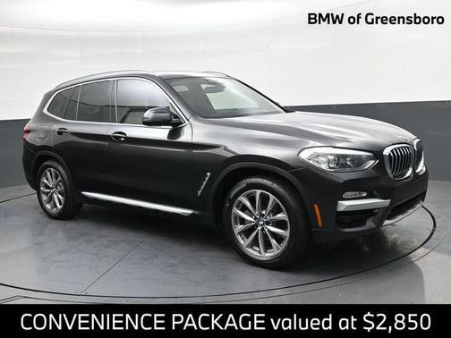 Dark Graphite 2019 BMW X3 sDrive30i