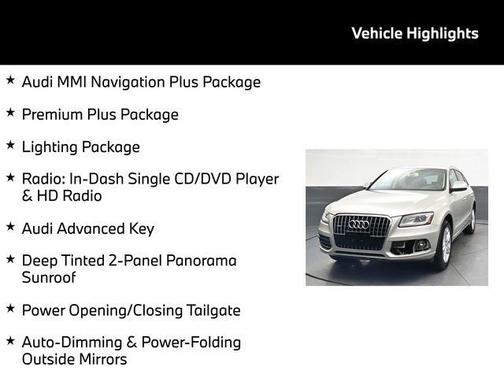 Cuvee Silver Metallic 2014 Audi Q5 2.0T Premium Plus