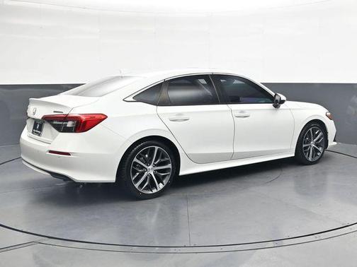 Platinum White Pearl 2023 Honda Civic Touring