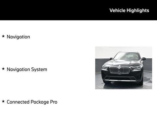Jet Black 2022 BMW X3 xDrive30i