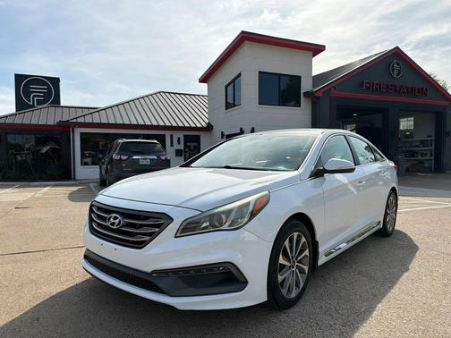 Quartz White Pearl 2015 Hyundai SONATA Sport