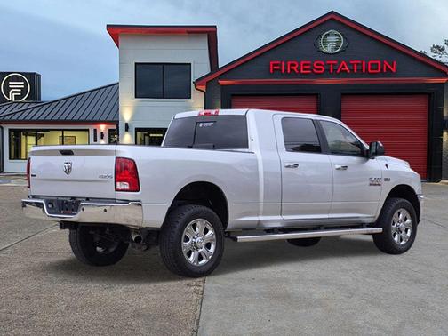 Bright Silver Metallic Clearcoat 2018 RAM 2500 SLT Mega Cab 4x4 6'4' Box