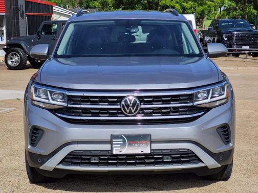 Pyrite Silver Metallic 2021 Volkswagen Atlas SE w/Tech Pkg (2021.5) Sport Utility 4D
