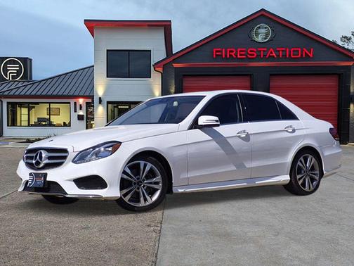 White 2016 Mercedes-Benz E-Class E 350 Sedan 4D