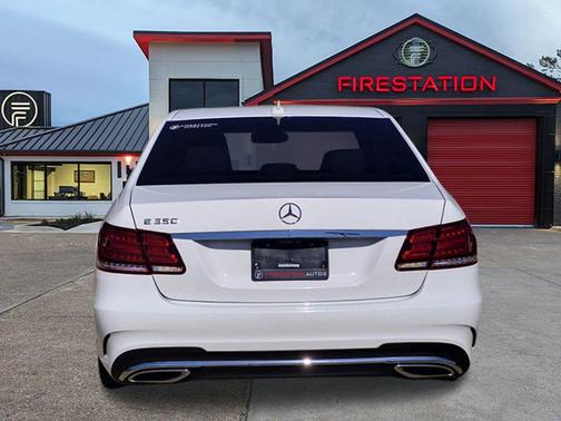 White 2016 Mercedes-Benz E-Class E 350 Sedan 4D