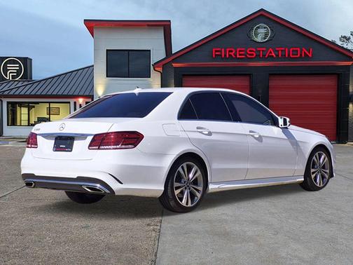 White 2016 Mercedes-Benz E-Class E 350 Sedan 4D
