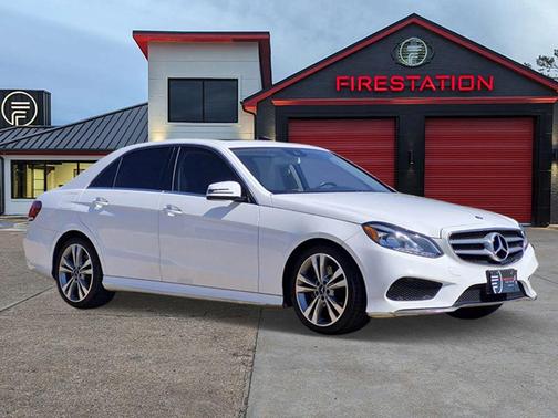 White 2016 Mercedes-Benz E-Class E 350 Sedan 4D