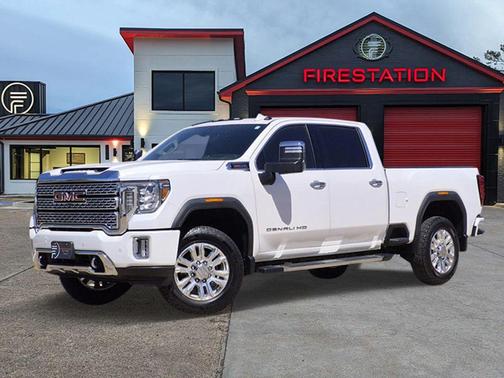White Frost Tricoat 2020 GMC Sierra 2500 Denali Truck