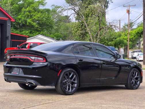 Pitch Black Clearcoat 2019 Dodge Charger SXT