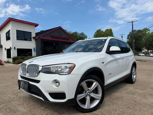 White 2017 BMW X3 sDrive28i