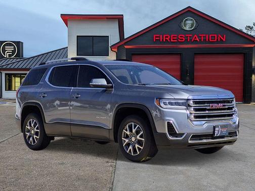 Satin Steel Metallic 2022 GMC Acadia FWD SLE