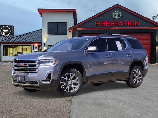 Satin Steel Metallic 2022 GMC Acadia FWD SLE SUV