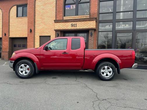 Burgundy 2009 Nissan Frontier SE King Cab