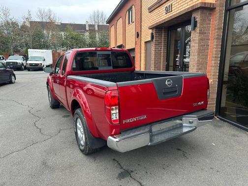 Burgundy 2009 Nissan Frontier SE King Cab