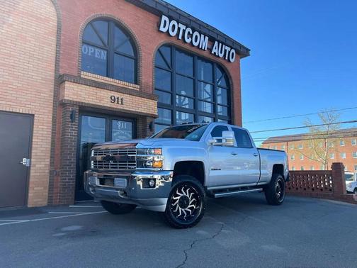 Silver 2015 Chevrolet Silverado 2500 LTZ