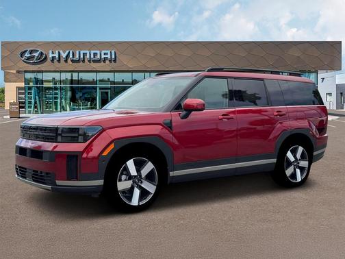 Red 2026 Hyundai SANTA FE Limited