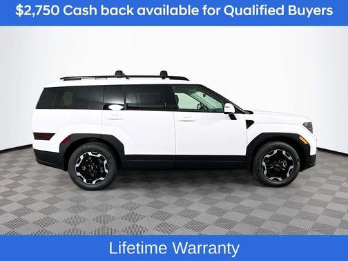 White 2026 Hyundai SANTA FE SEL