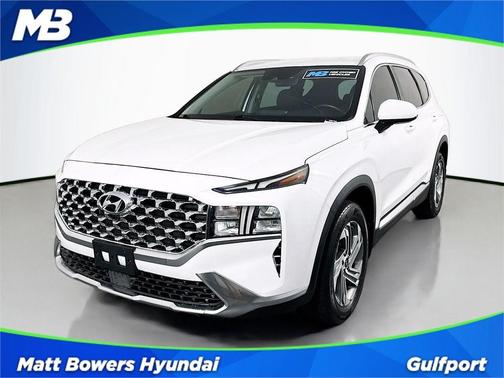 Quartz White 2022 Hyundai SANTA FE SEL
