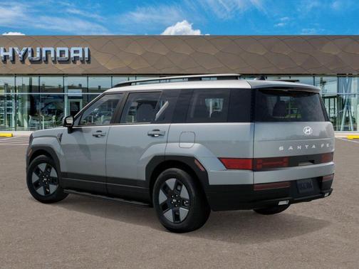 Shimmering Silver 2026 Hyundai SANTA FE HEV SEL