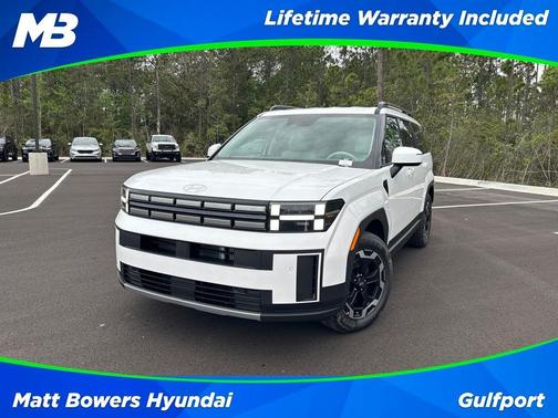 White 2026 Hyundai SANTA FE SEL