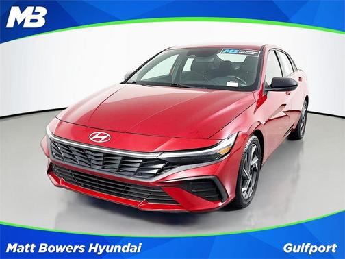 Red 2025 Hyundai ELANTRA SEL Sport