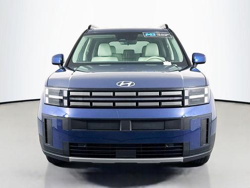 Atlantic Blue 2026 Hyundai SANTA FE HEV SEL