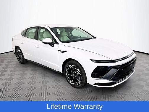 White 2026 Hyundai SONATA SEL Sport