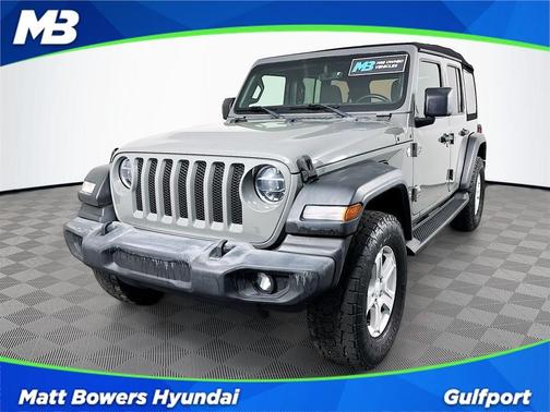 Sting Gray Clearcoat 2021 Jeep Wrangler Unlimited Sport