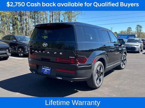 Phantom Black 2026 Hyundai SANTA FE HEV SE