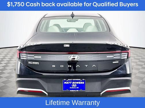 Black 2026 Hyundai SONATA Hybrid Blue