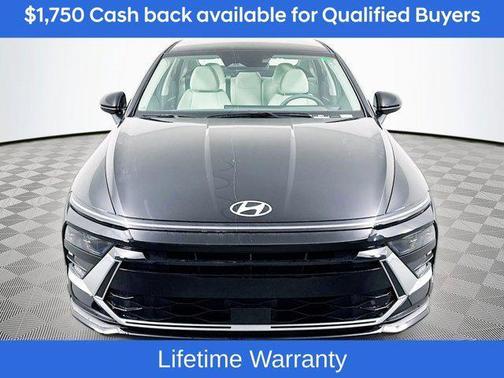 Black 2026 Hyundai SONATA Hybrid Blue