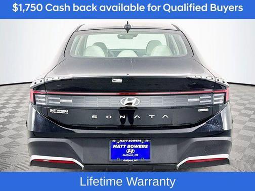 Black 2026 Hyundai SONATA Hybrid Blue
