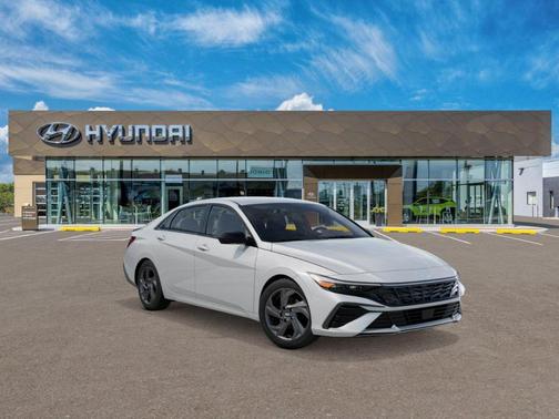 White 2026 Hyundai ELANTRA SEL Sport