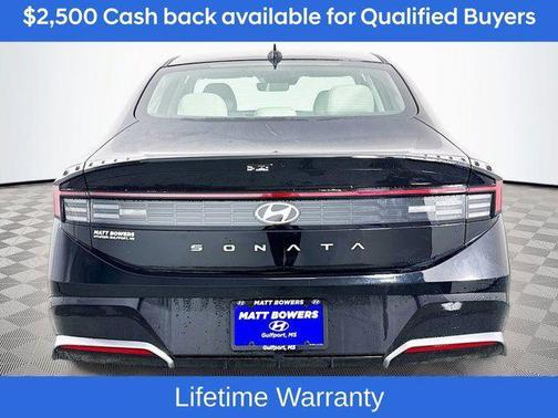 Black 2026 Hyundai SONATA SEL Sport
