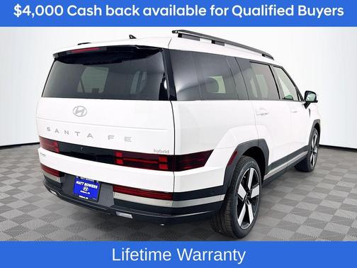 White 2026 Hyundai SANTA FE HEV Limited